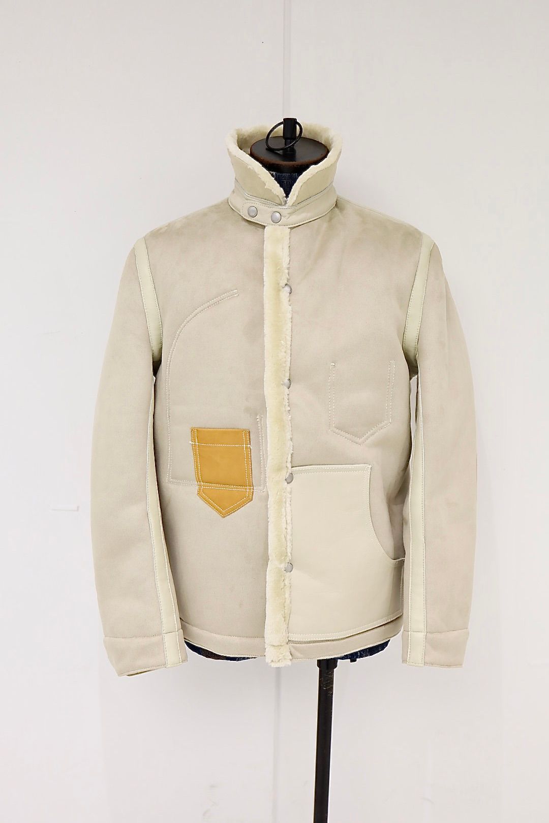 ジュンヤワタナベマン 25AW エステルボアムートンレザージャケット(WP-J025-051)☆11月1日(土)発売!