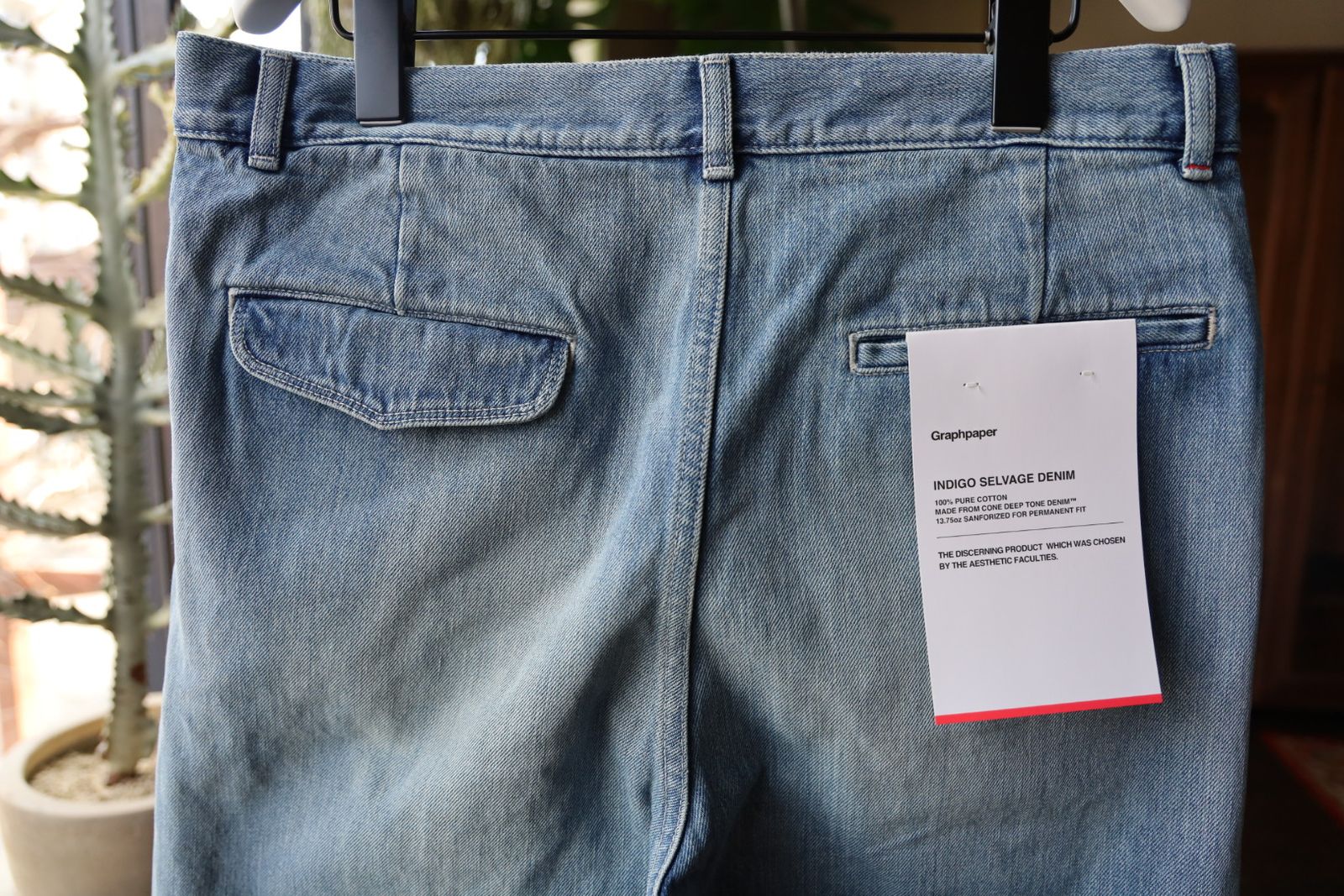 Graphpaper - グラフペーパー25SS Selvage Denim Two Tuck