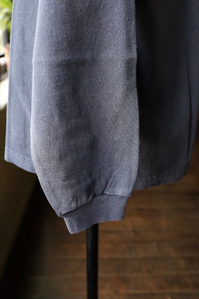 ファウンダ 25AW LONG SLEEVE FADE TEE SHIRT(015FD252013)NAVY⭐︎9月13日(土)新作発売！