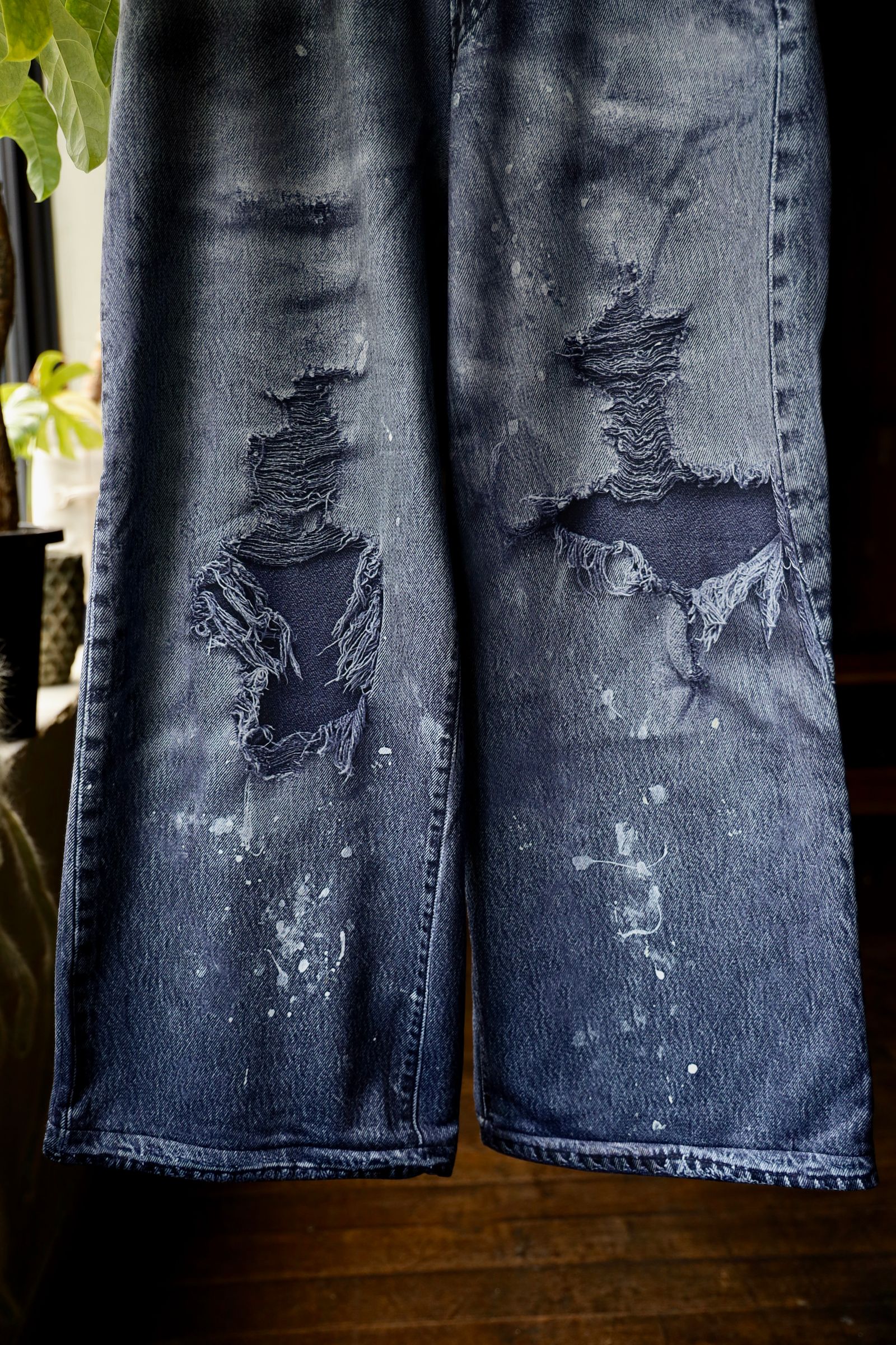 トーキングアバウト ジ アブストラクション 25AW PRINT WIDE PT(2526AW-PT-002)BLACK☆新作発売！