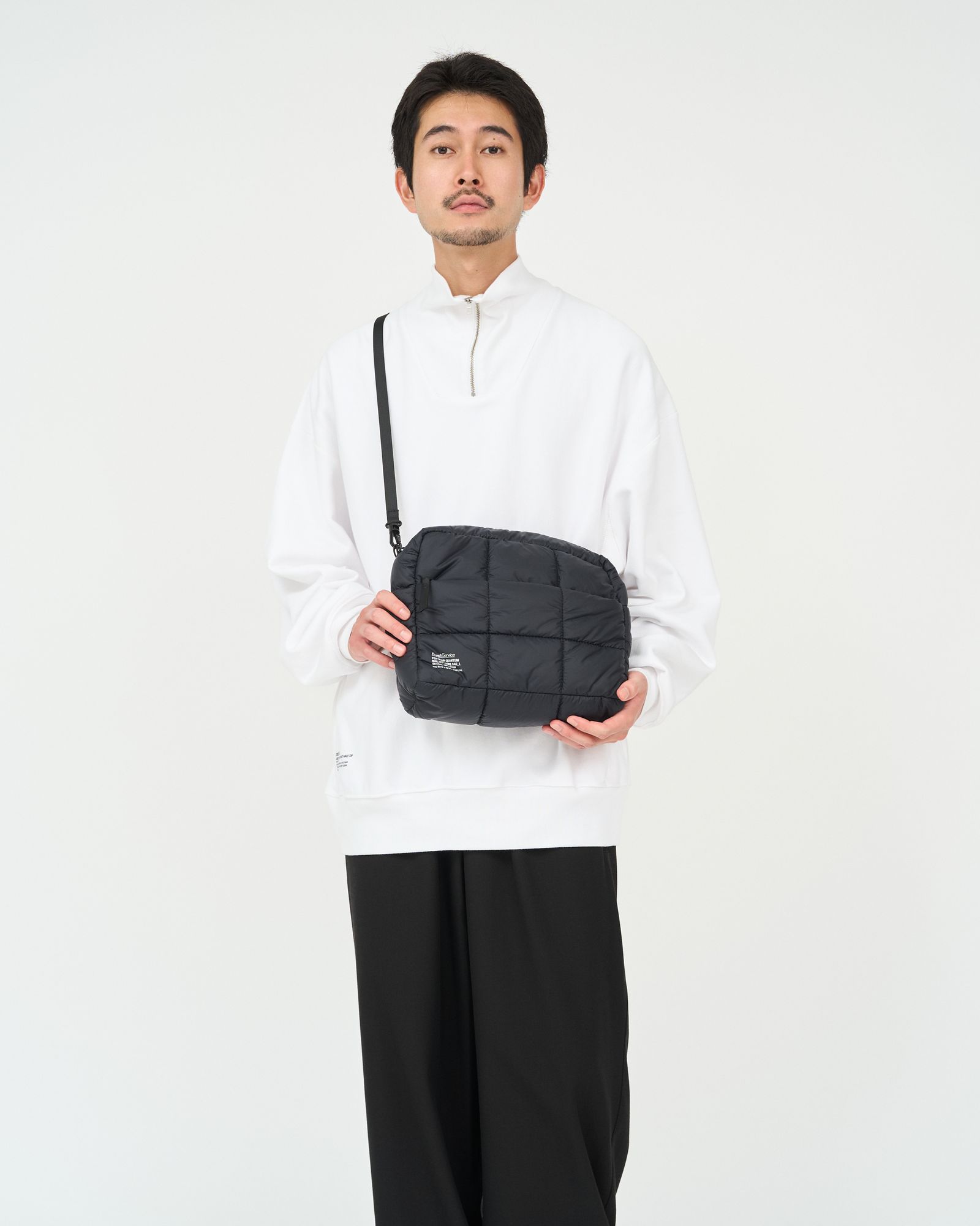 フレッシュサービス 26AW PERTEX® QUANTUM QUILTED CUBE BAG_L(FSP263-90022)BLACK☆10月17日(土)新作発売！