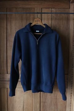 アプレッセ24SS Vintage Half Zip Sweat shirt(24SAP-05-03K)NAVY☆1月20日(土)発売！