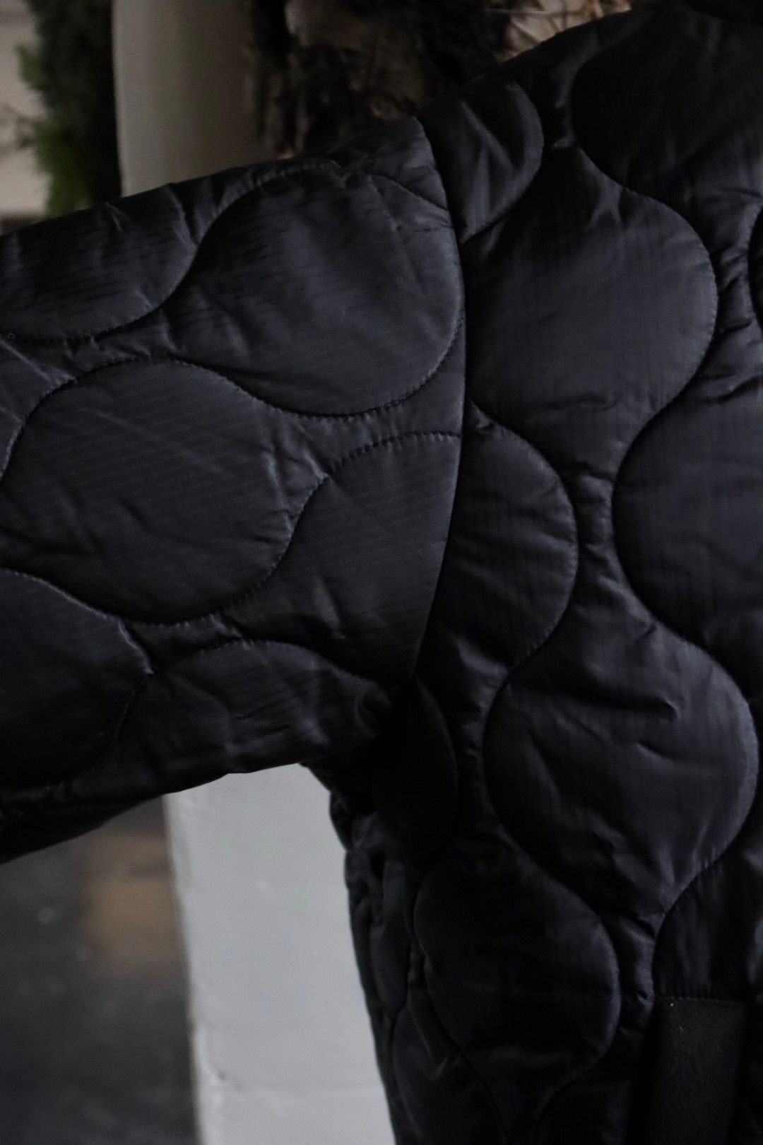 S.F.C エスエフシー 23FW SPOT QUILTED PUFF JACKET(SFCFW23SPJ01)Black×Black☆12月23日(土)発売！