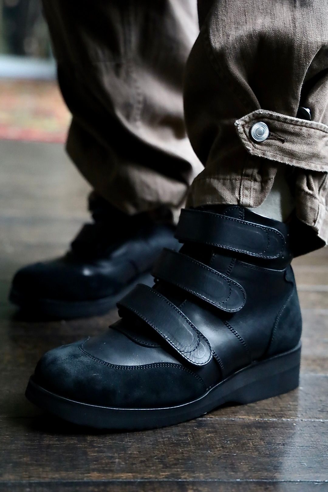 FOOTWORKS German Military Pilot Trainer Shoesスタイル
