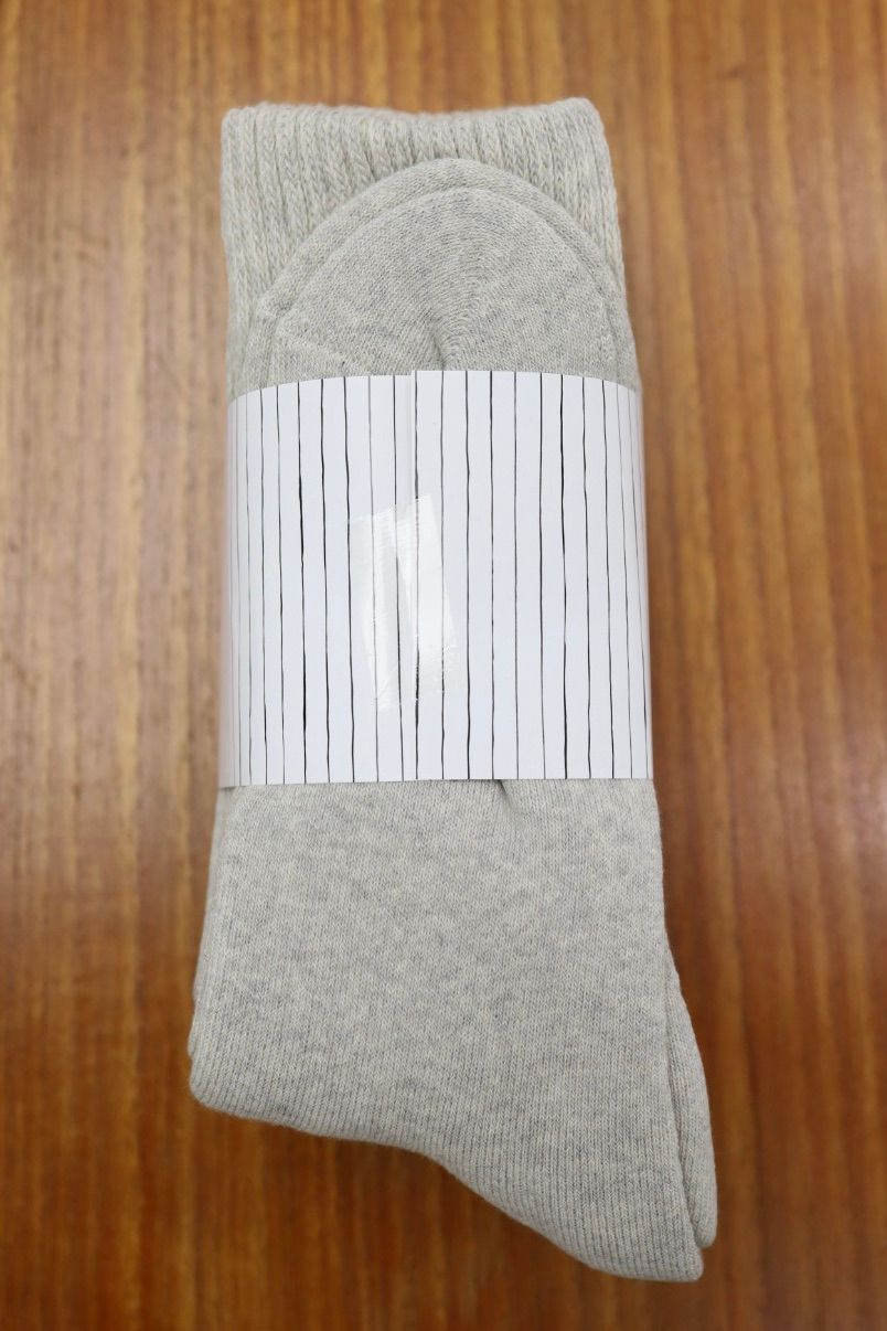 S.F.C 26SS エスエフシー 3P BASIC SOCKS(SFCSS26AC06)Grey☆3月20日(金)発売！