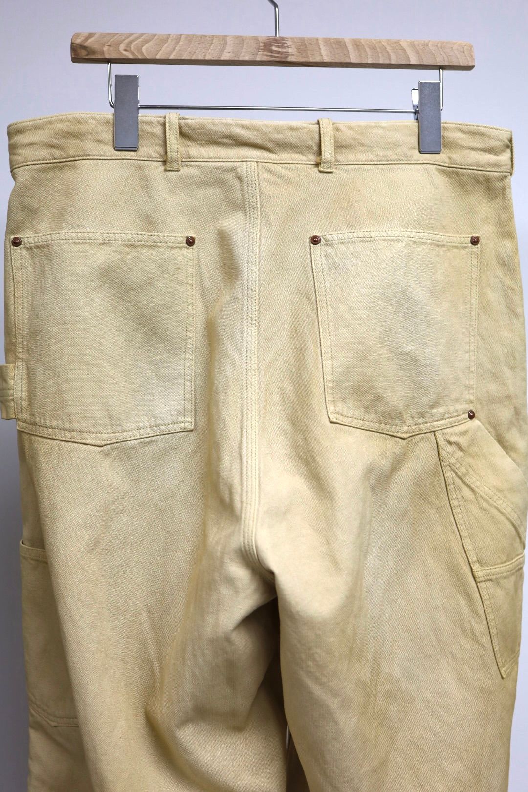 アプレッセ 2026 STYLE1 Vintage Silk Hemp Painter Pants (26SAP-04-07)BEIGE☆1月24日(土)発売！