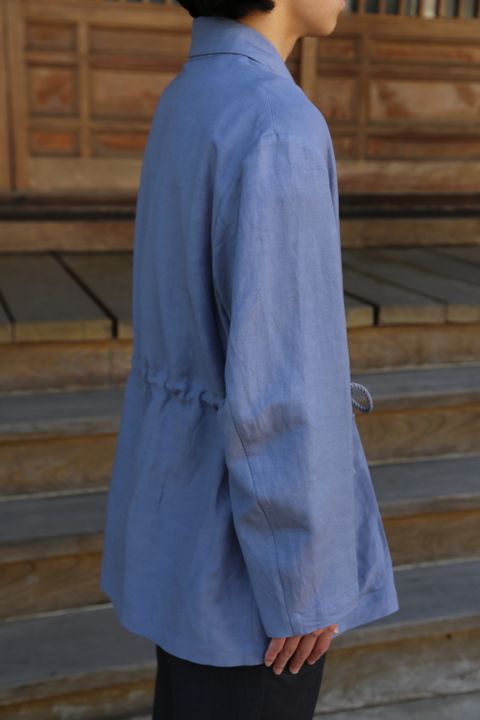 YOKE LOOSE SAFARI JACKET(YK21SS0202J) style. 2021.04.26.