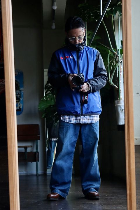 PLAY Comme des Garçons×K-WAY HOODIE FULL ZIPスタイル