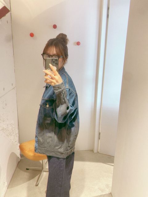 YOKE 新作HAND PAINTED DENIM TRUCKER JACKET style.2024.8.23