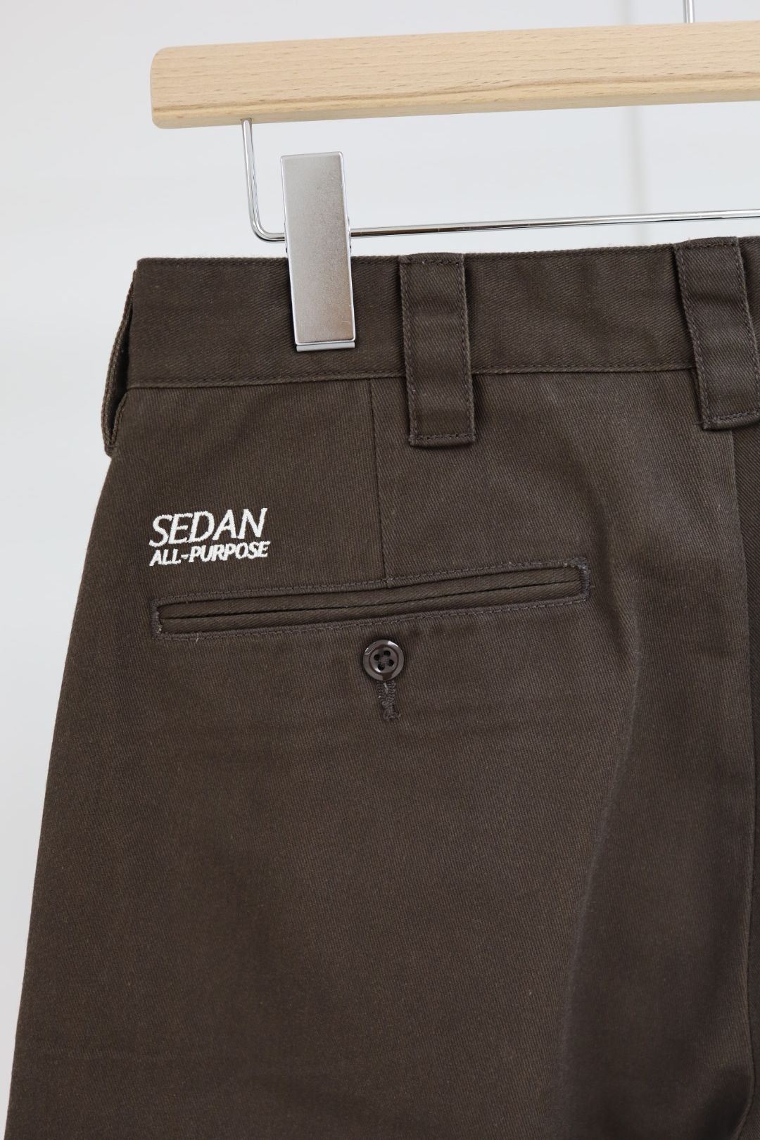 セダンオールパーパス 26SS Dickies / Tuck Wide Shorts(SD26S-PT07)DARK BROWN☆4月18日(土)新作発売！