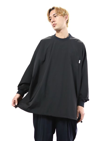 S.F.C-Stripes For Creative- 24SS 新作BIG NYLON LS TEE&WIDE TAPERED EASY PANTS style 2024.2.22