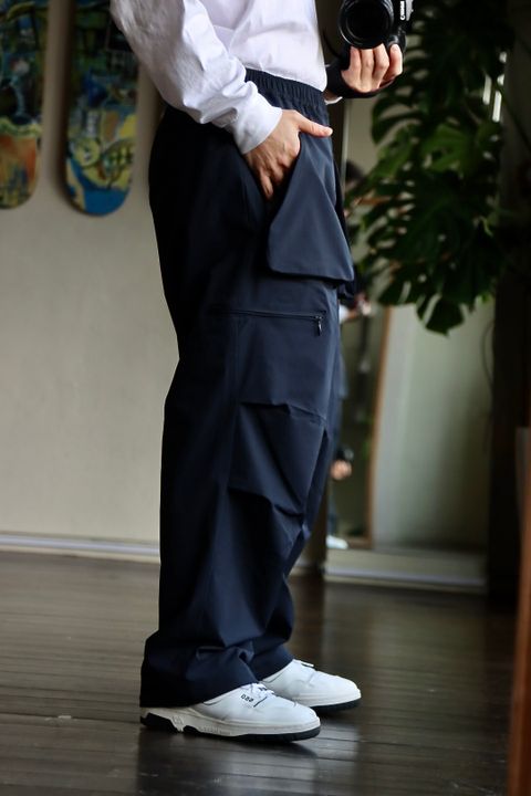 FreshService 23SS SOLOTEX TWILL FUNCTIONAL BLOUSON"NAVY"スタイル
