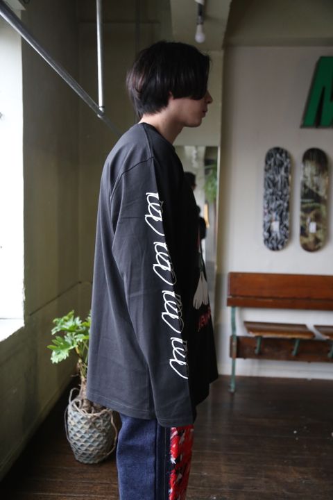 KIDILL×SKOLOCT L/S T-SHIRTS (KLSKT03)"BLACK" style.2021.1.23.