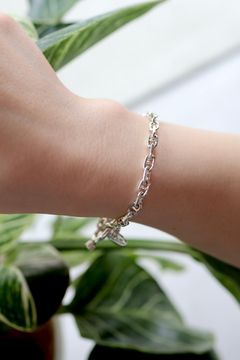 XOLO JEWELRY ショロジュエリー / Solid Anchor Link Bracelet -4mm-(XOB107)☆7月3日(金)再入荷！