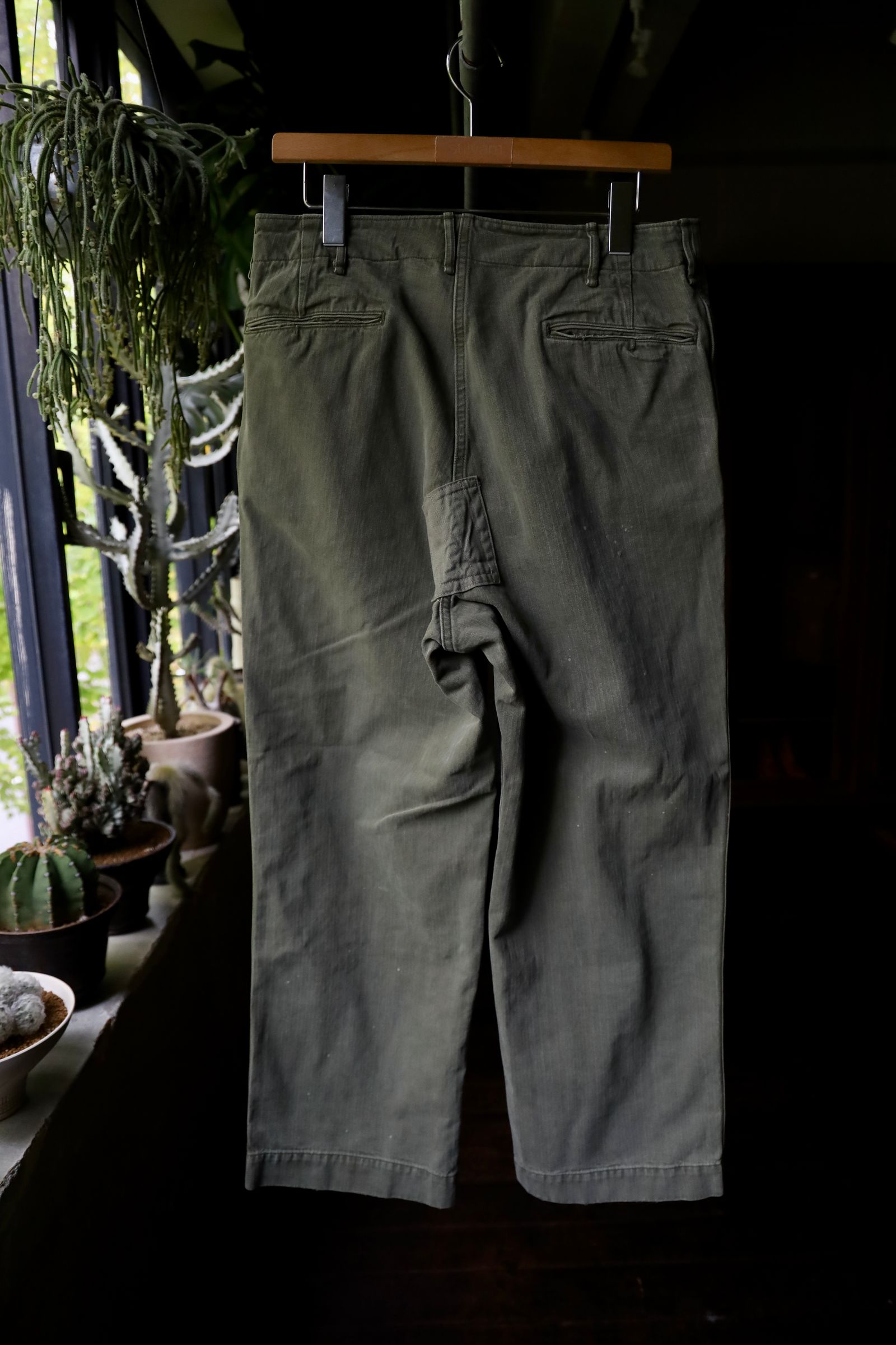 BOW WOW バウワウ M43 HBT COMBAT TROUSERS(BW242-M4CT)OD REPAIRED☆11月16日(土)11:00発売！