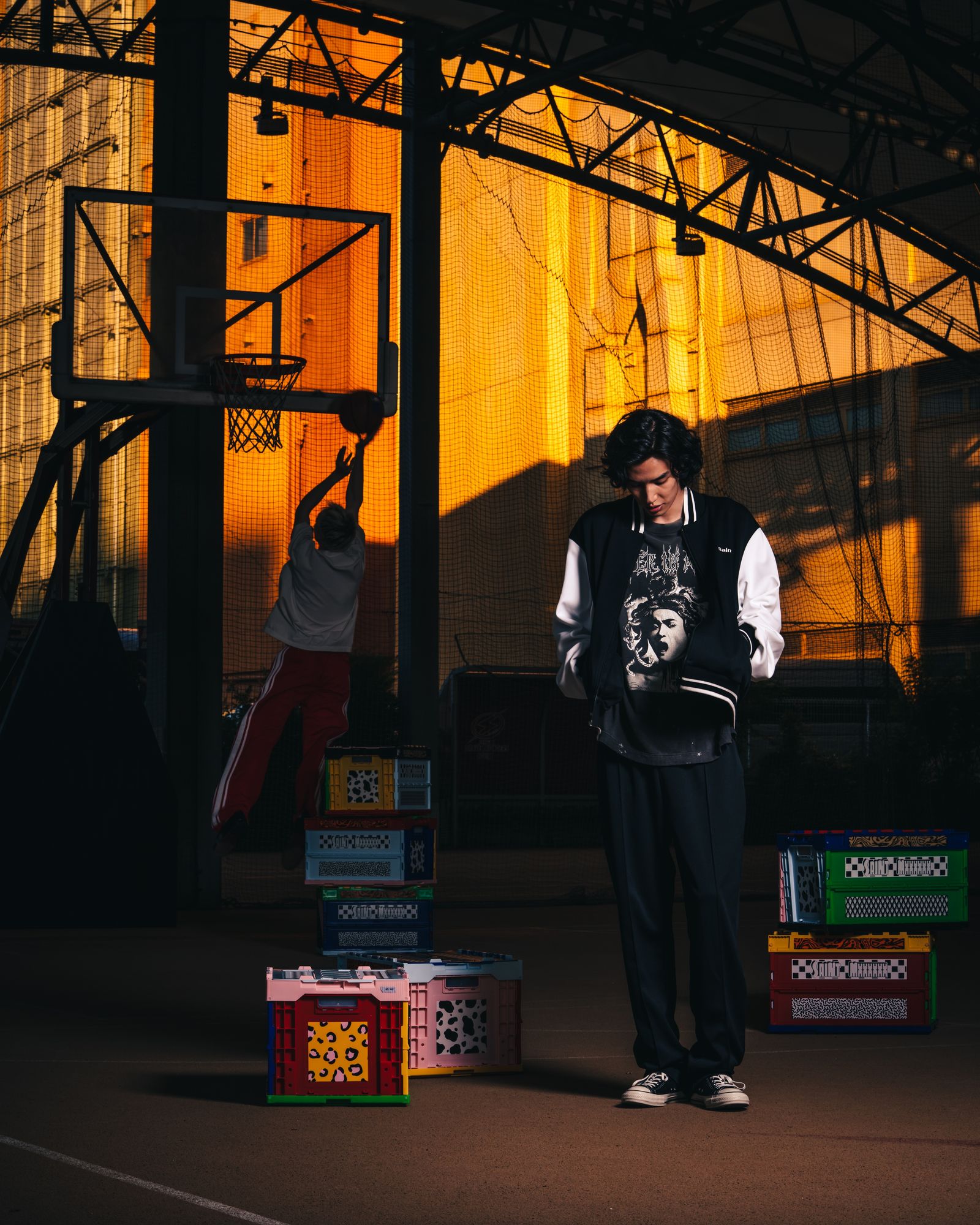 セントマイケル 26SS TRACK PANTS(SM-MK8-0000-075)BLACK☆2月7日(土)10:00発売！