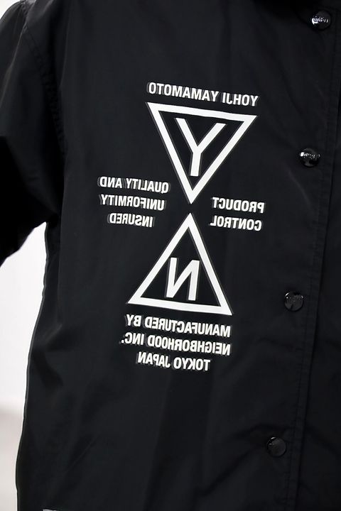 Yohji Yamamoto × NEIGHBORHOOD ウィンドブレーカージャケットスタイル