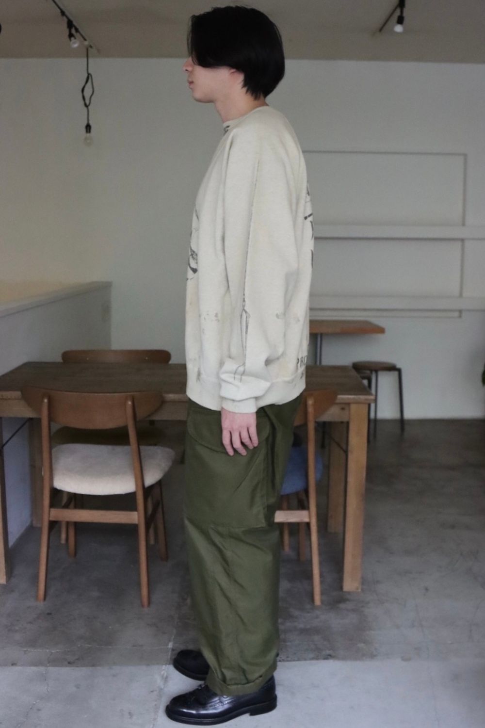 ©SAINT M×××××× エヴァンゲリオンラグランスウェット style.2021.10.22.