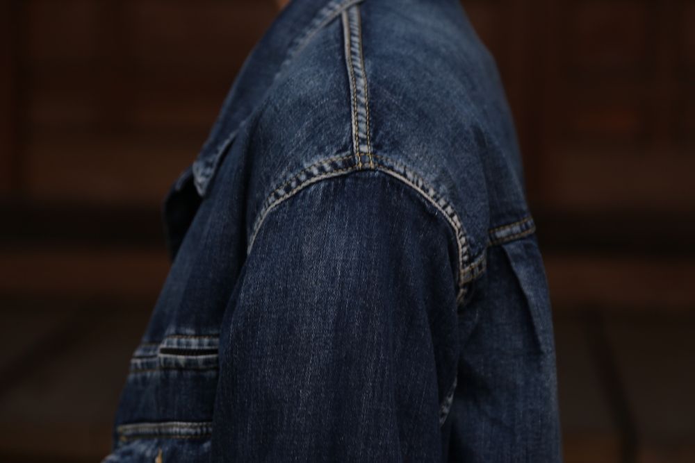 Yohji Yamamoto W-8オンスデニムジャケット(HD-Y08-057) style