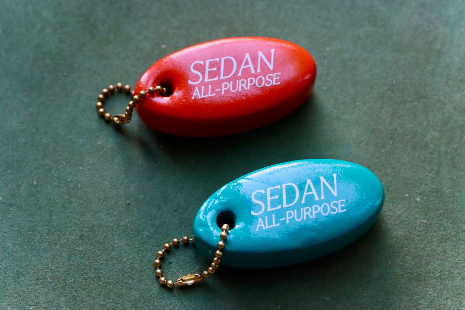 セダンオールパーパス23FW Oval Logo Key Float(SD23F-AC01)Teal