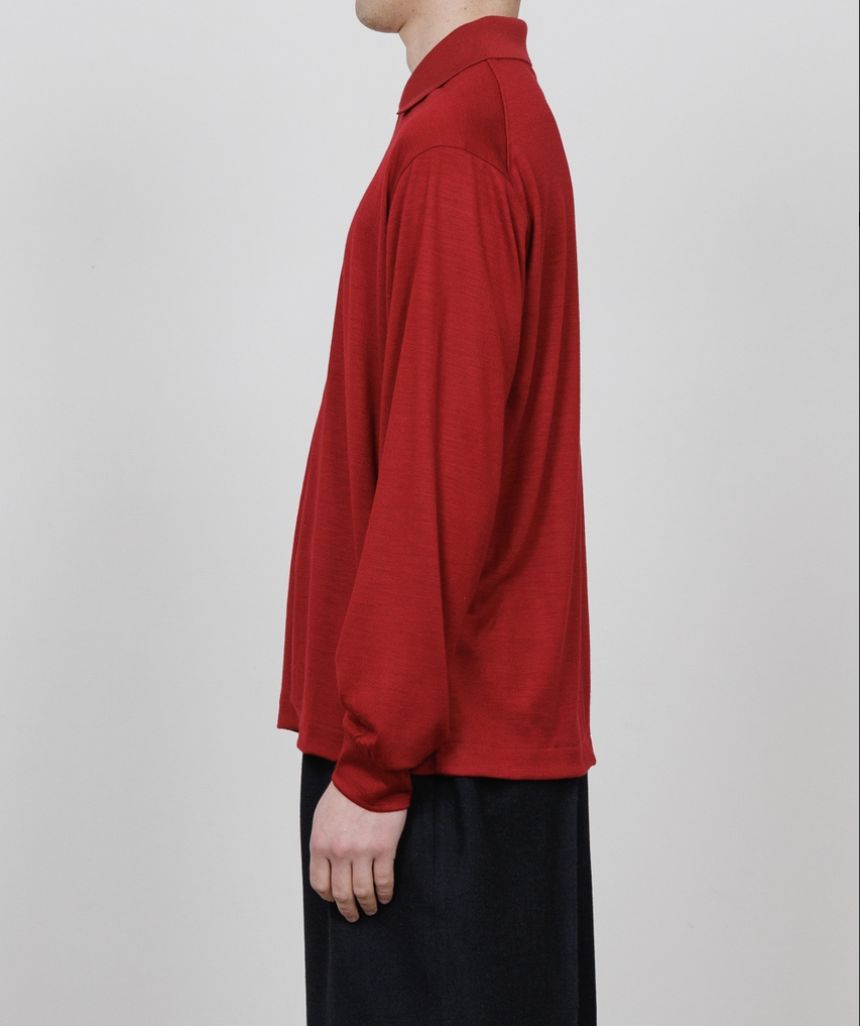 マーカ 26AW SHIRT CARDIGAN(M26C15CS01C)RED☆新作発売！
