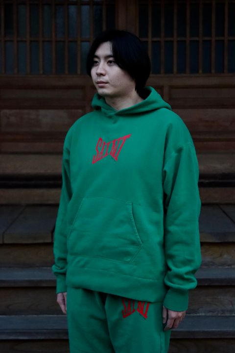 ©SAINT M×××××× 22SS HOODIE_LOGO"GREEN"style.