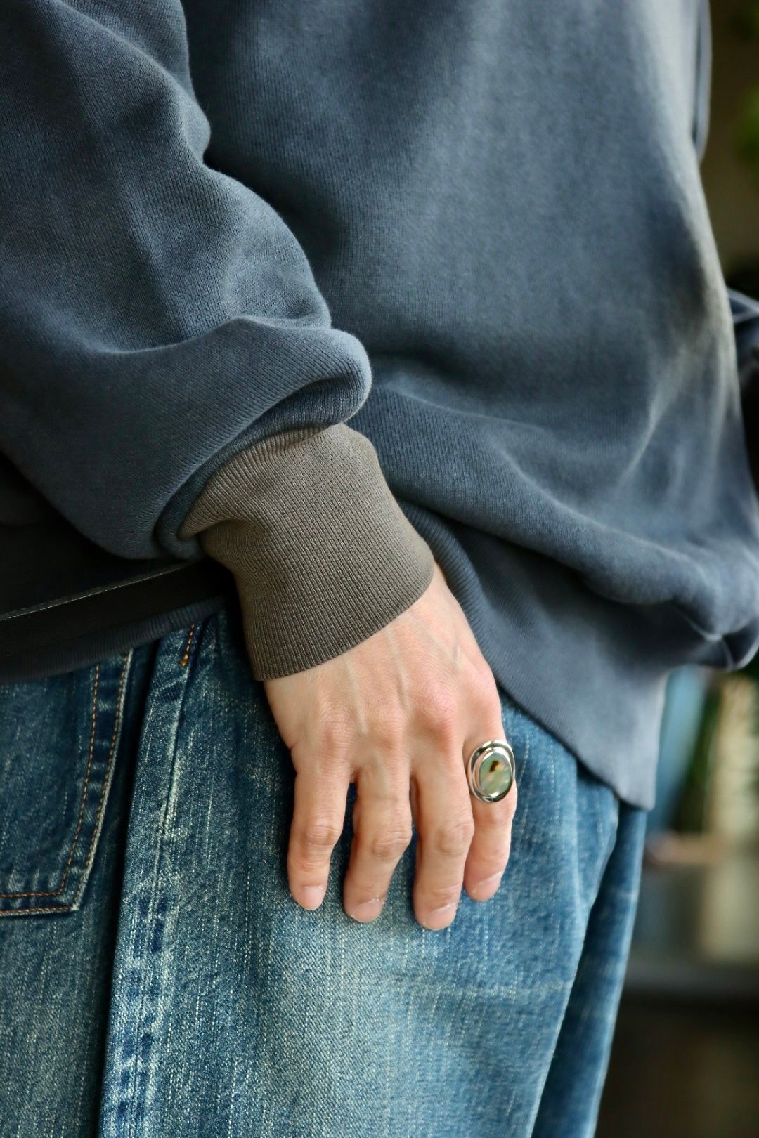 トップス 23ss A.PRESSE Vintage Sweatshirt 3 A.PRESSE Vintage Sweatshirt (Grn) - UNION LOS ANGELES