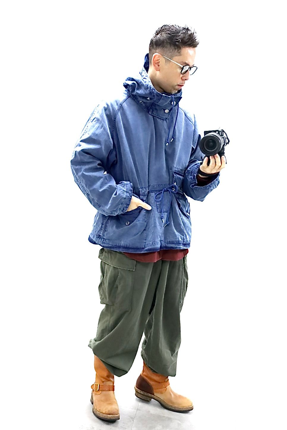 アプレッセ 2026 STYLE1 Vintage Royal Navy Smock(26SAP-01-26)BLUE☆3月7日(土)発売！