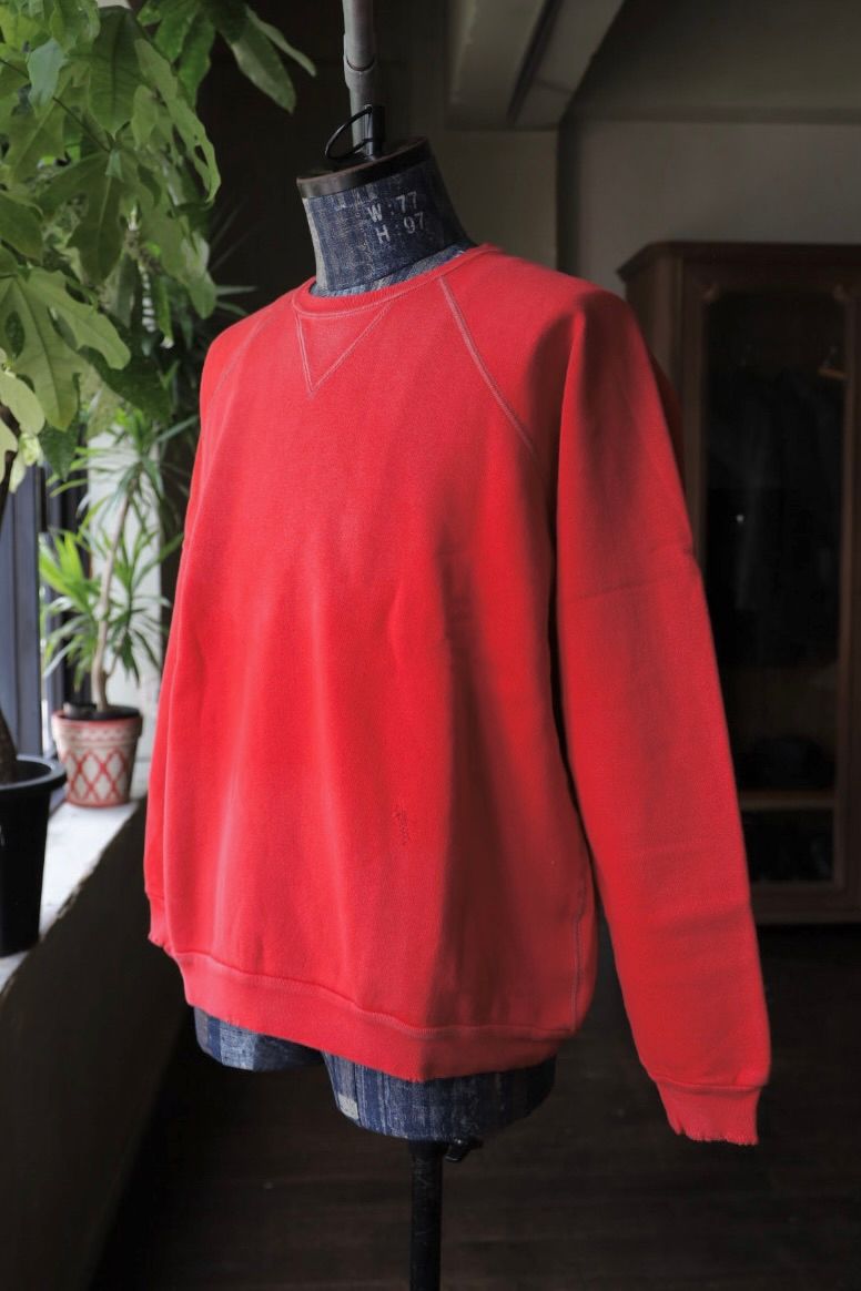 アプレッセ 2025 STYLE2 Vintage Double V Sweatshirt(25AAP-05-11)RED☆8月30日(土)発売！