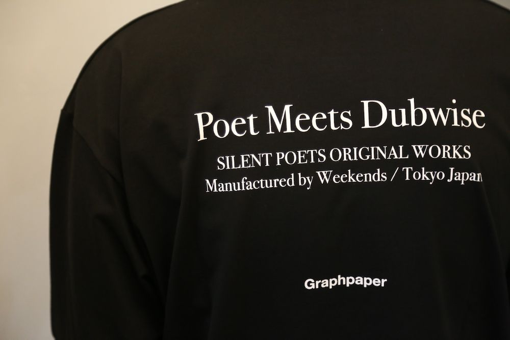 Graphpaper「Poet Meets Dubwise for GP Jersey L/S Tee ”SUN” 」本日11月7日(土)発売