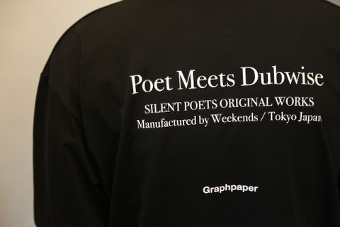 Graphpaper「Poet Meets Dubwise for GP Jersey L/S Tee ”SUN” 」本日11月7日(土)発売