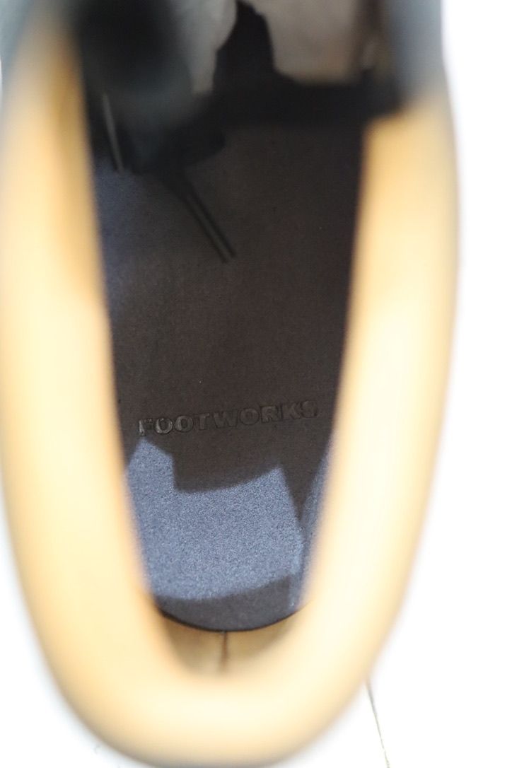 FOOTWORKSフットワークス  チロリアンシューズ Tyrolean shoes in suede leather(F02-0003_M)BLACK☆新作発売！