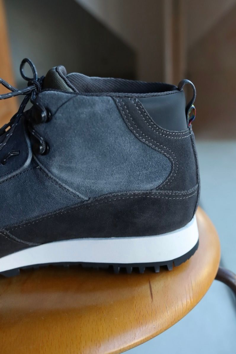 イズネス 25AW FLOW-MID SHOES is-ness×SUICOKE(25AW_40_1007AWSHOES01)GRAY×CHARCOAL☆新作発売！