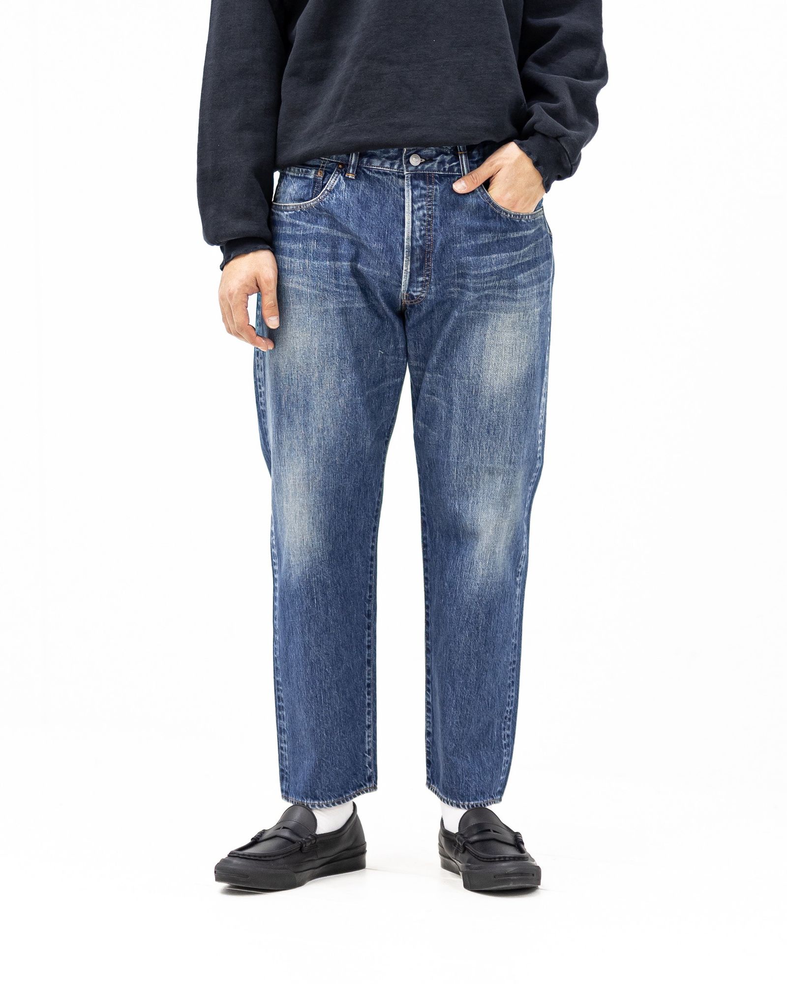 アプレッセ 2026 STYLE1 Washed Denim Pants E (AP-4004)BLEACH☆2月7日(土)発売！