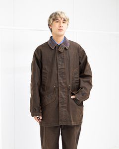 YOKE 26SS Corting Denim Work Half Coat(YK26SS01182C)BROWN☆2月14日(土)発売！