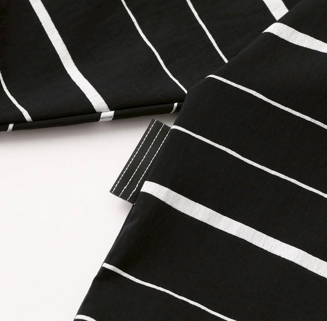 S.F.C 25FW エスエフシー SUPER BIG MIX STRIPE LS NYLON TEE (SFCFW25CS011)Black☆10月25日(土)発売！