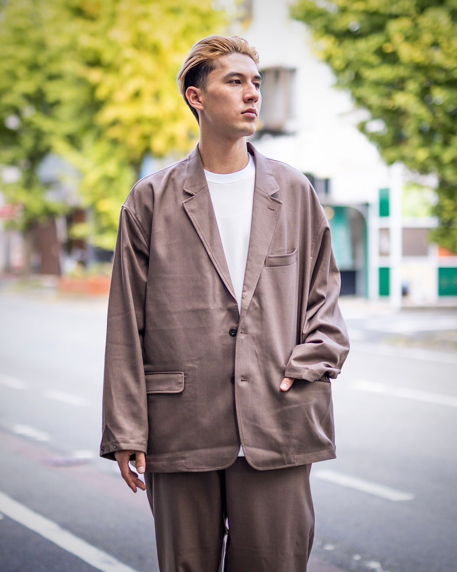 FreshService WOOLY TWILL JACKET(Brown)9月28日(土)新作初売