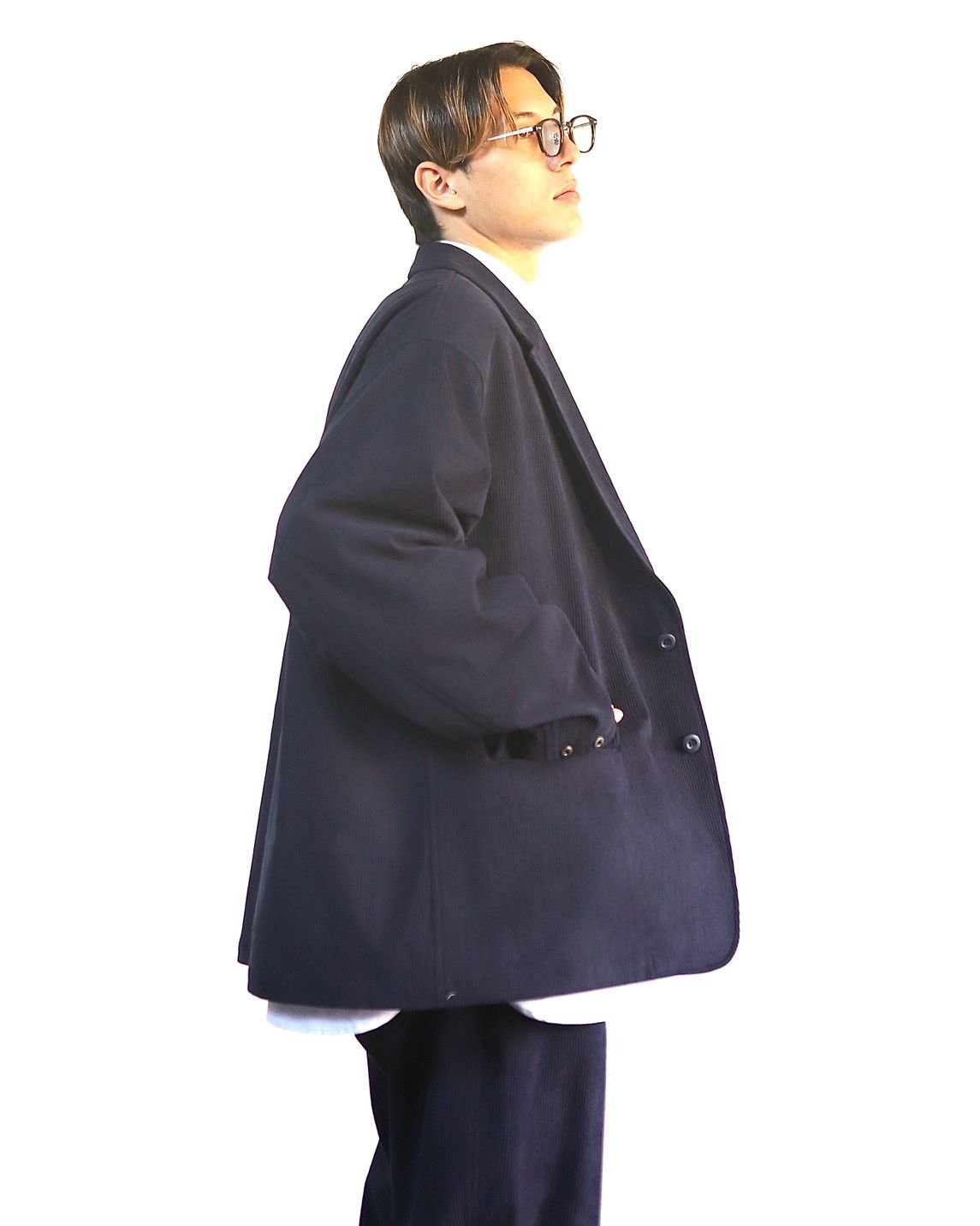 FreshService DRY CORDUROY JACKET"NAVY"スタイル