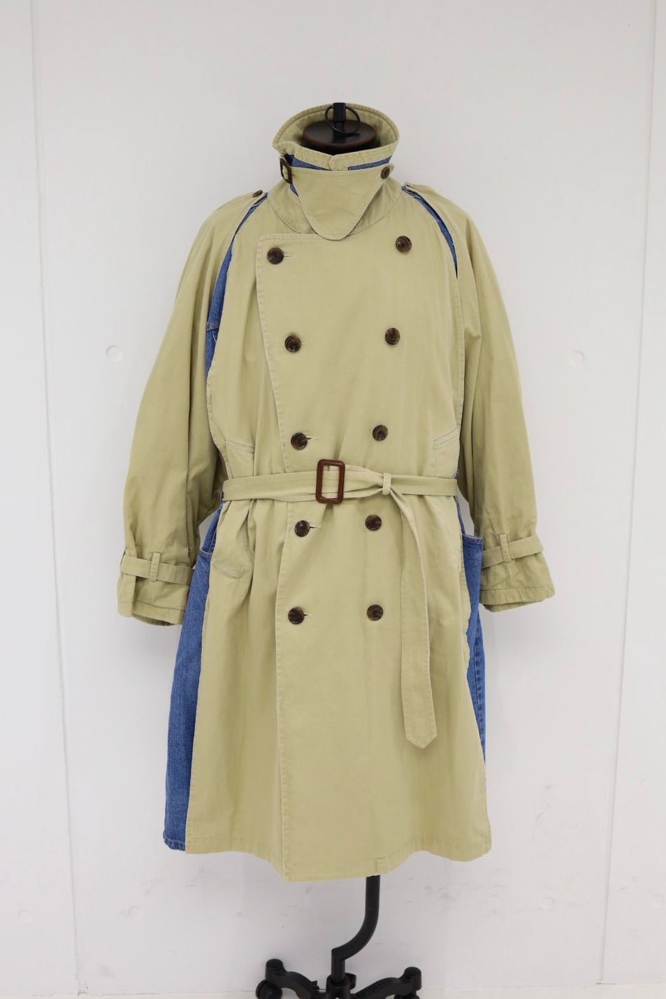 YOKE SPRING SUMMER 2026 Connected Trench&Denim Coat(YK26SS01213C)BEIGE☆12月20日(土)発売！