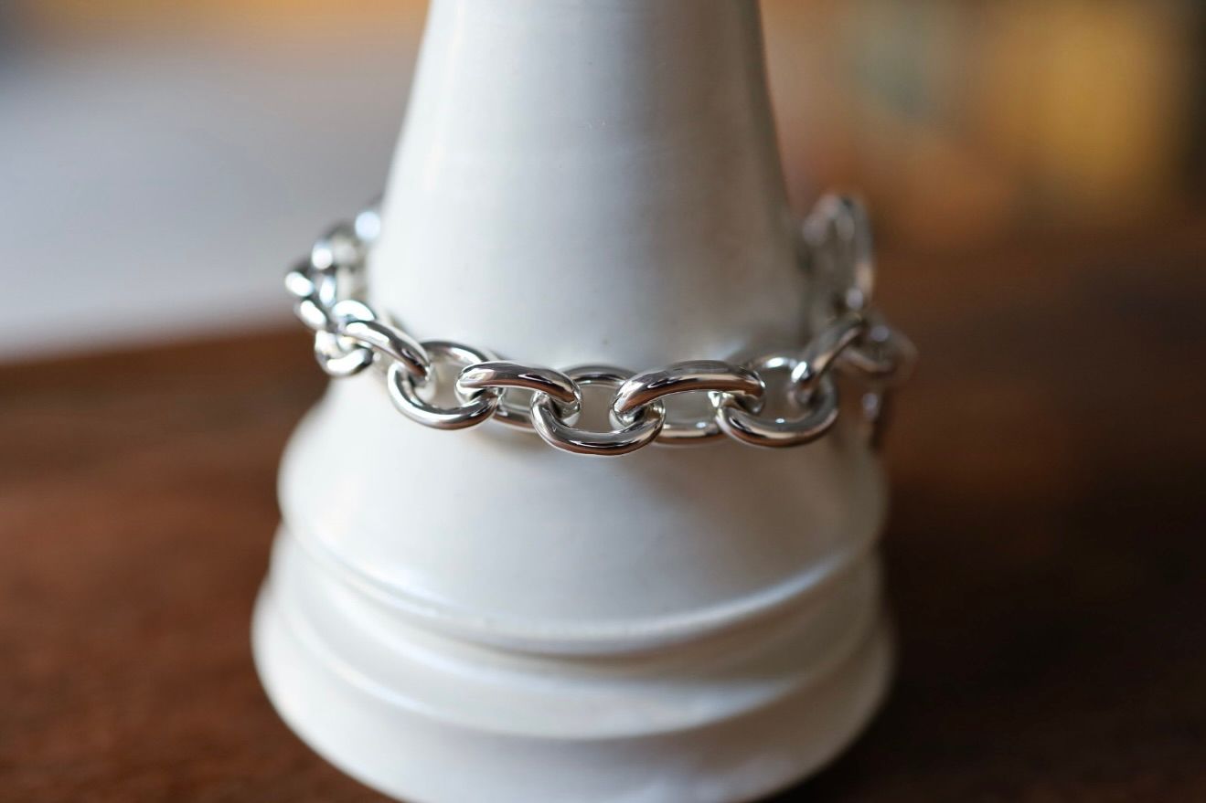 XOLO JEWELRY ブレスレット / Crescendo Oval Link Bracelet -12mm- (XOB083)SILVER925☆11月15日(土)発売！
