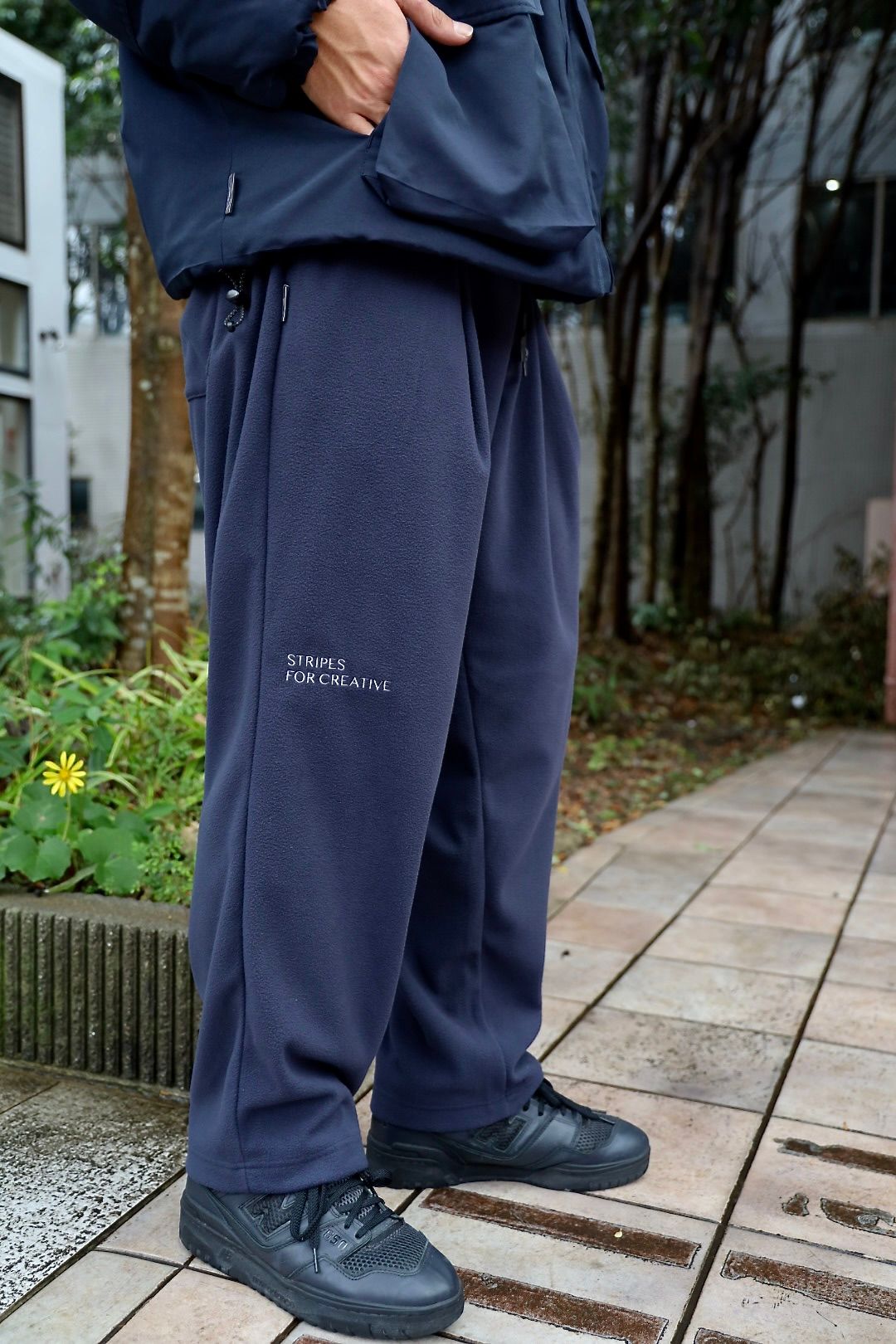 S.F.C 25FW SPOT エスエフシー FLEECE WIDE TAPERED EASY PANTS(SFCFW25P01SP)Navy☆12月20日(土)発売！