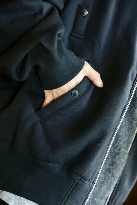 COMME des GARCONS HOMME 綿ウール裏毛MA-1ジャケットスタイル2025.11.10.