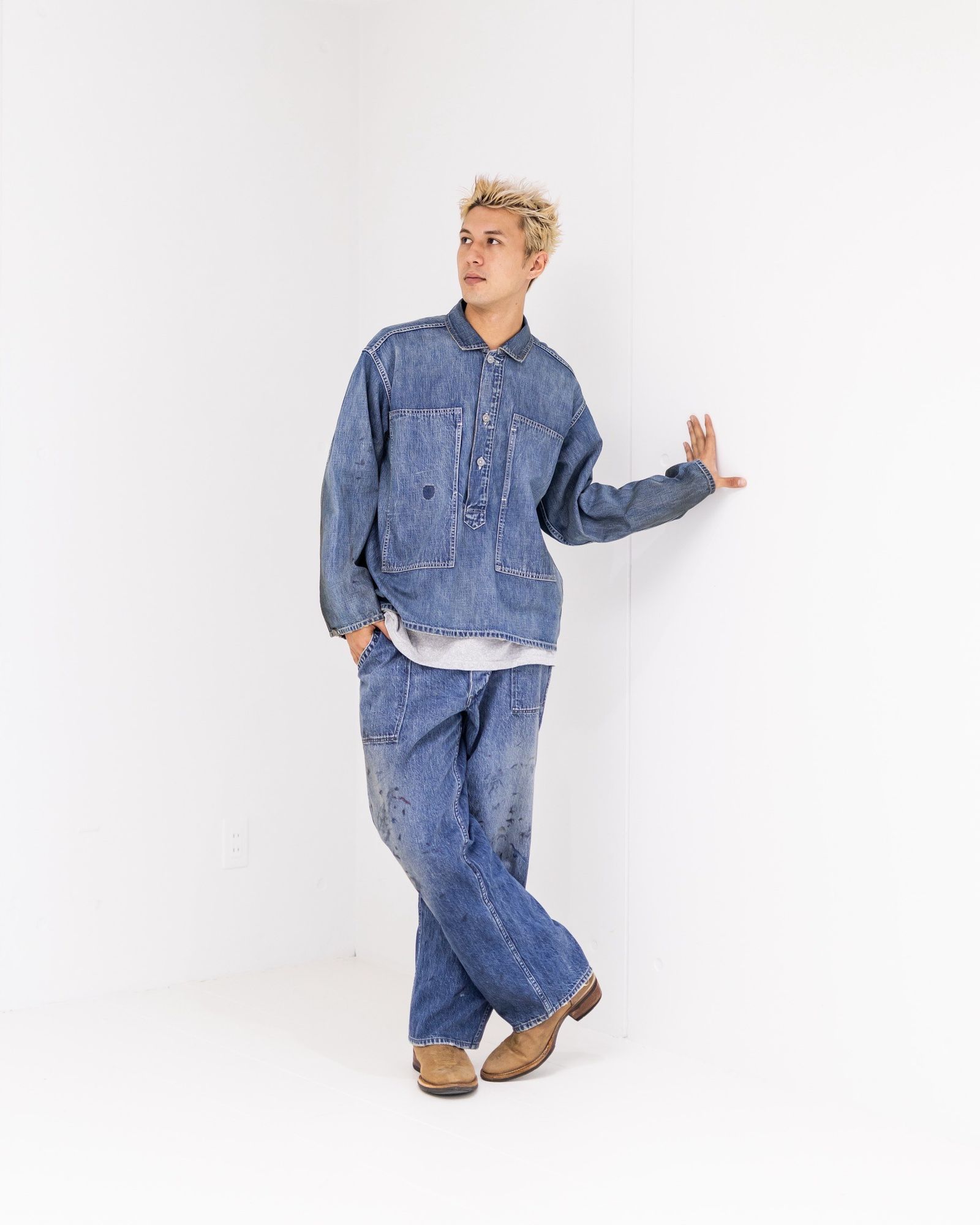 BOWWOW US ARMY M-35 DENIM JACKET AGED 9月20日(土)新作発売！