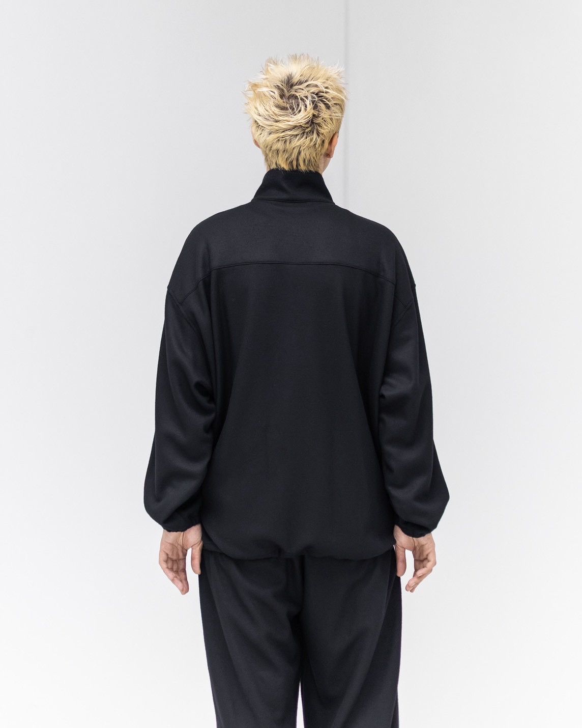 グラフペーパー 25AW Wool Smooth Flannel Track Blouson(GU253-30220B)BLACK☆10月4日(土)新作発売！