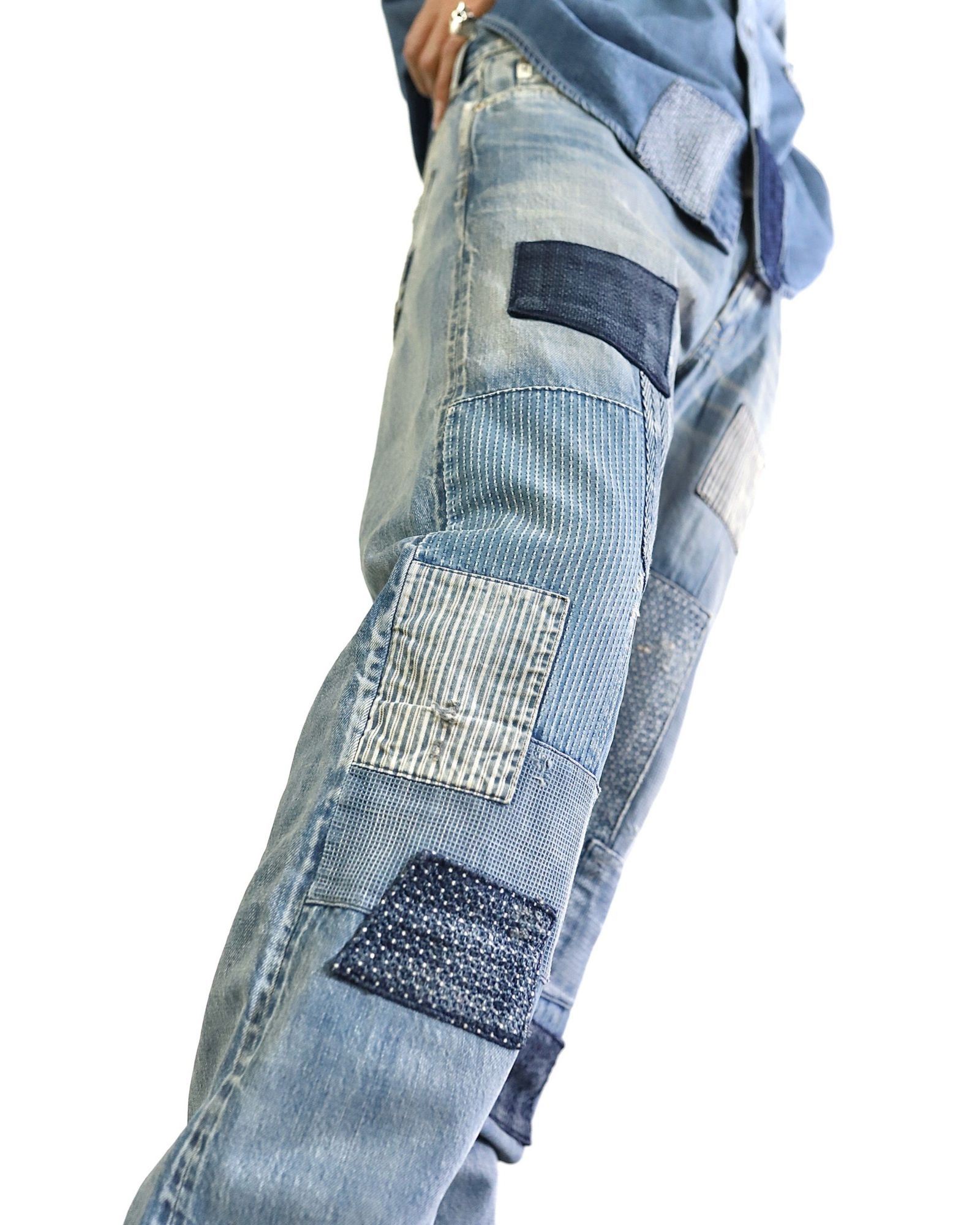 FDMTL 24SS DENIM SHIRT 3YR WASH style 2024.4.14