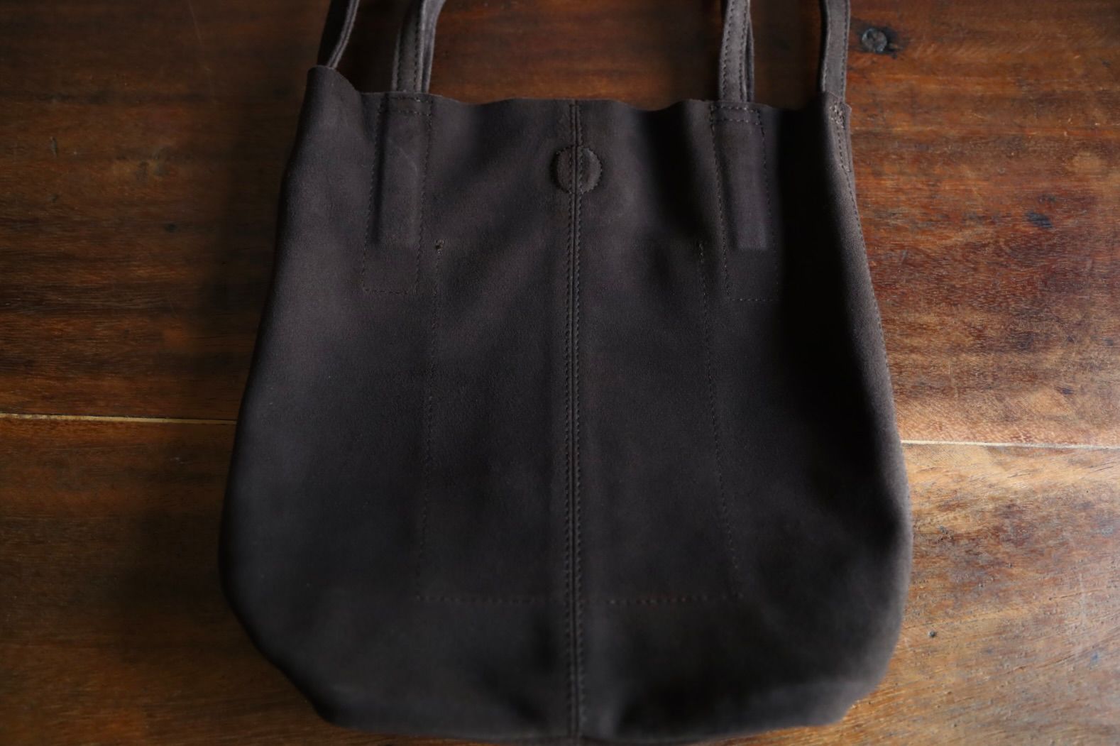 Morphee / モルフェトートバッグ2WAY SMALL TOTE(LONG)SUEDE[DARK CHOCO]☆新作発売！