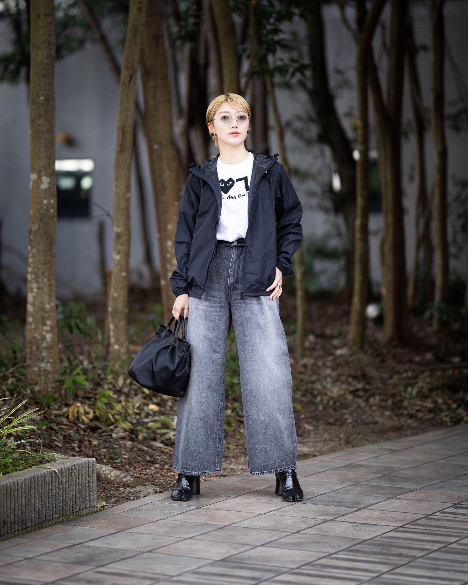 PLAY COMME des GARCONS   K-WAYコラボ FULL ZIP HOODIE style.2026.03.26