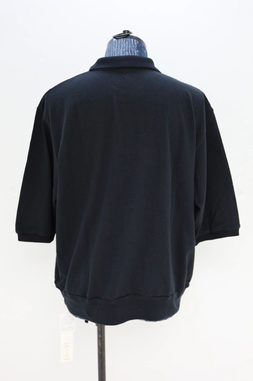 blurhms 26SS Co/Silk Nep Skipper Cropped Sleeve(BHS265029)BLACK☆3月20日(金)新作発売！