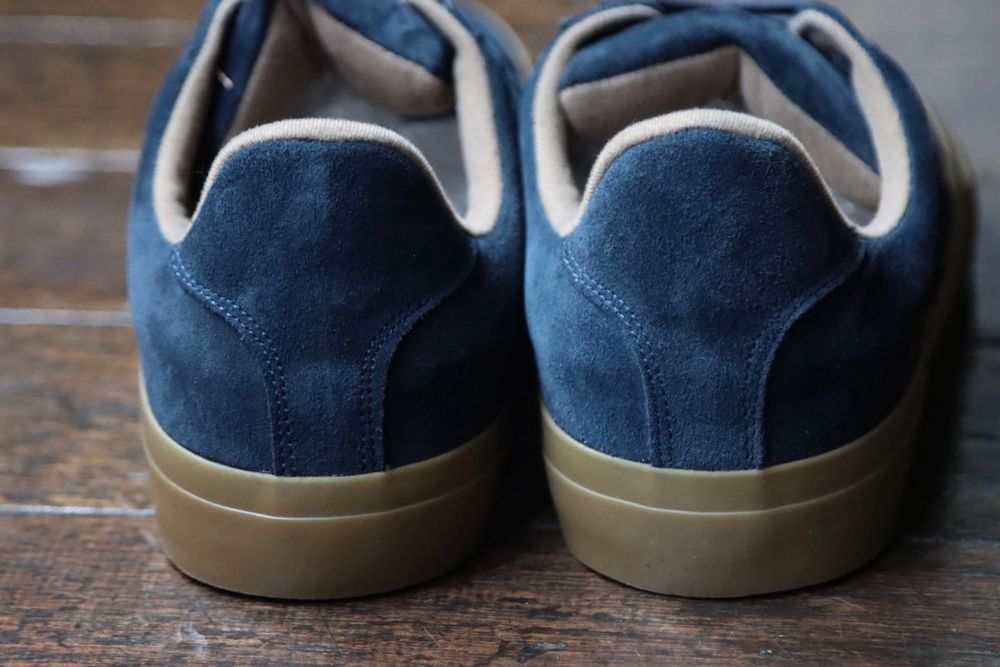 GERMAN MILITARY TRAINER(4700S)DARK NAVY SUEDE