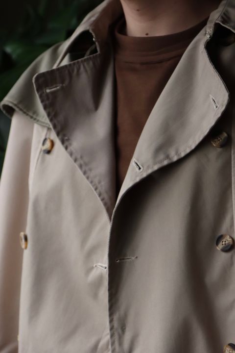 SEEALL RECONSTRUCTED TRENCH COAT(SAU23 CT601-②) style.2022.3.18.